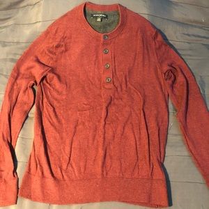 Maroon henley shirt for men